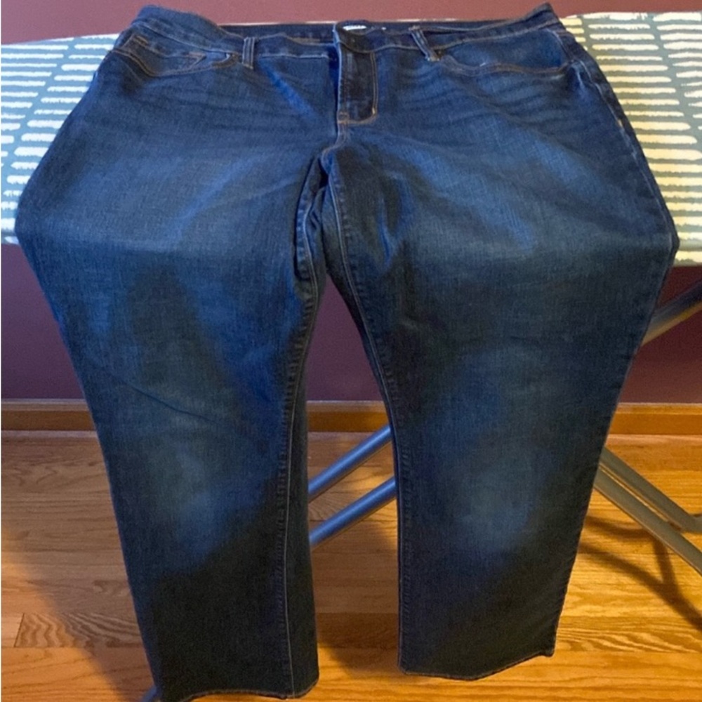 Old Navy Blue Boot Cut Jeans Classic Style